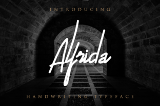 Alfrida Font: Handwritten Elegance