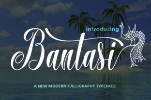 Bantasi Font: Elegant Script for Editorial Design