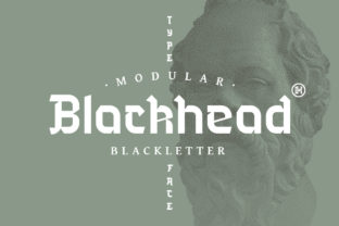 Blackhead Font for Creative Design