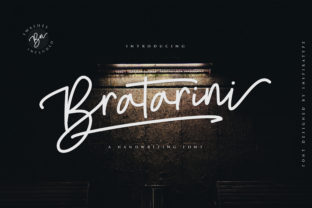 Bratarini: A Light Handwritten Font for Campaigns