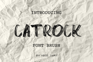 Catrock Font Review: A Bold Brush Typeface for Contemporary Campaigns