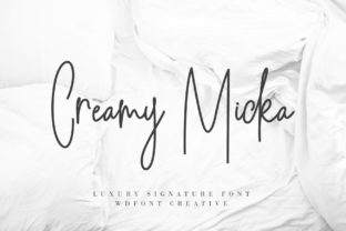 Creamy Micka Font for Elegant Design