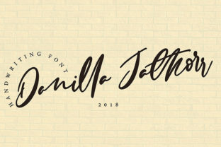 Danilla Jathorr Font for Creative Projects