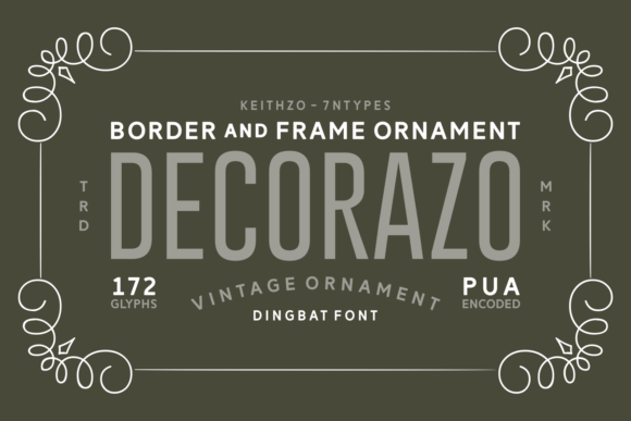 Decorazo: A Fun Font for Business Branding