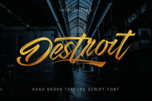 Destroit Font: Bold & Urban
