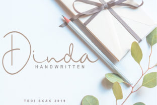 Dinda: A Script Handwritten Font for Crafting Elegance
