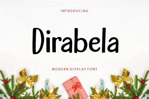 Dirabela Font for Creative Makers