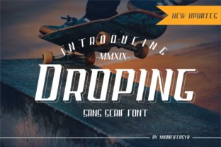 Droping: A Bold Font for Business