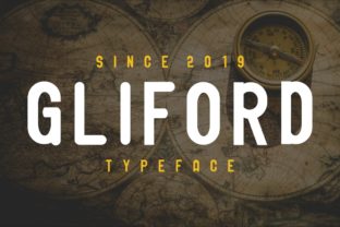 Gliford Font for Creative Projects