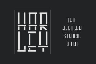 Harley Family Font for Business Style