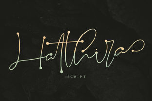 Hatthira: A Vintage Handwritten Font