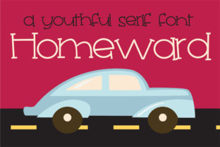 Homeward Font: Whimsical Serif for Digital Campaigns