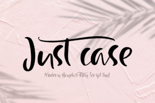 Just Case Font for Creative Projects