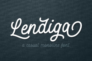 Lendiga Font: Retro Charm for Creative Makers