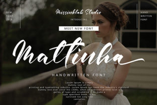 Mattinha: A Romantic Handwritten Font