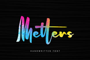 Metters Font for Web Design