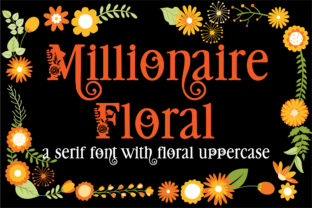 Millionaire Floral Font Review