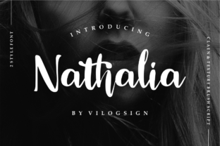 Nathalia Font: Handwritten Elegance for Crafters