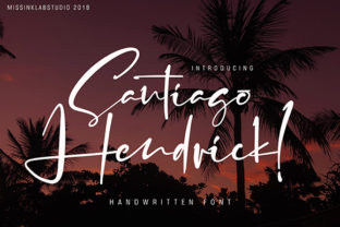 Santiago Hendrick Font Review
