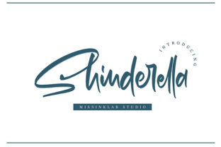 Shinderella Font: Elegant Handwritten Design