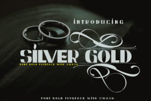 Silver Gold Font for Bold Branding