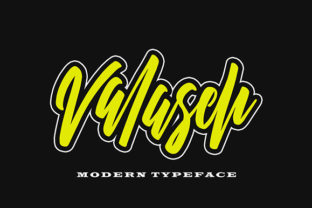Valaseh: A Bold Handwritten Font for Business