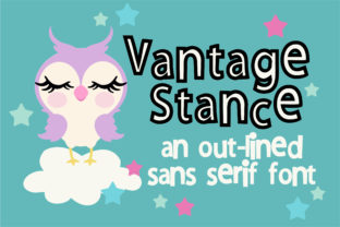 Vantage Stance Font for Business Branding