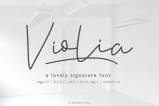 Violia: A Font for Elegant Branding
