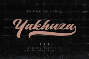 Yakhuza: A Font for Business Style